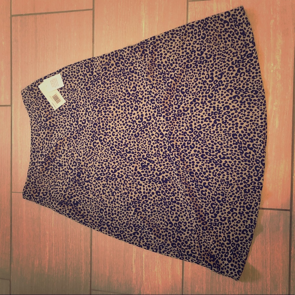 Silk midi skirt